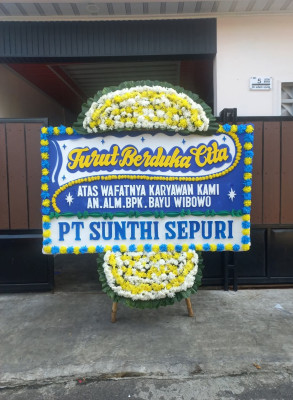 Papan Bunga Duka di Longkib