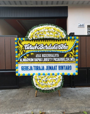 Papan Bunga Duka di Longkib